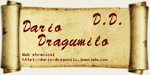 Dario Dragumilo vizit kartica